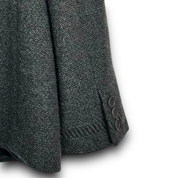 Giorgio Armani Classico Borgo 21 Womens Gray Cashmere Blazer Jacket 46 US 10 - Picture 6 of 11